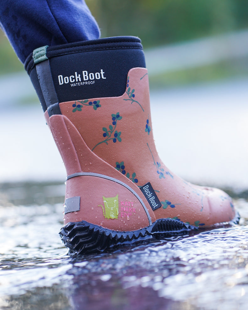 Kattnakken Dock Boot Blåbær Dock Boot Kattefot
