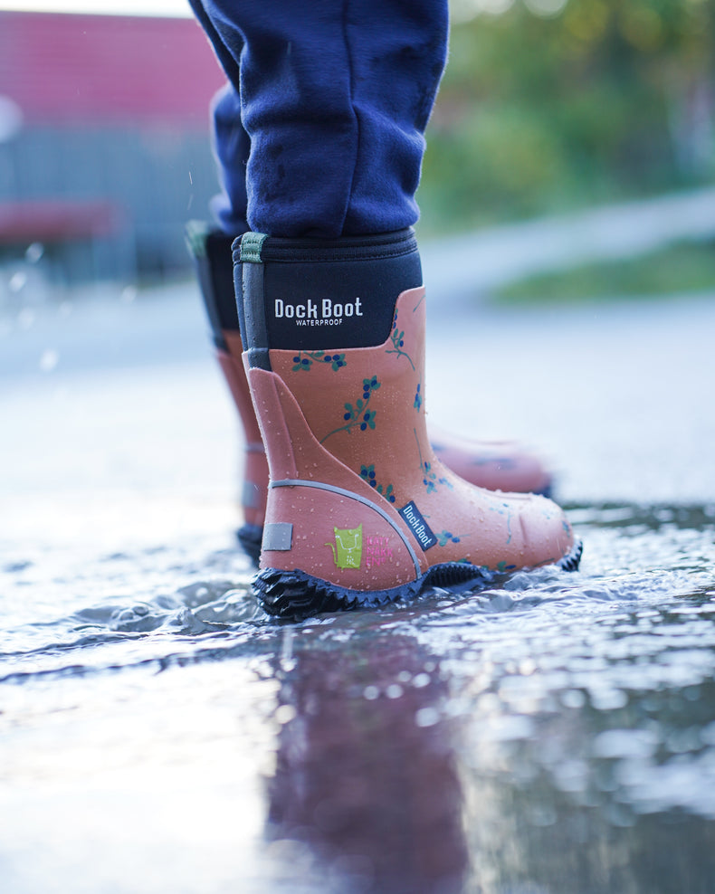 Kattnakken Dock Boot Blåbær Dock Boot Kattefot