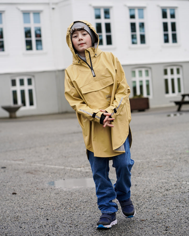 Kattnakken Regnponcho Barn og Junior Regnjakker barn og junior Strå