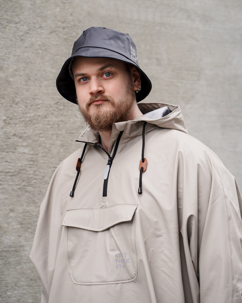 Vaksen Regnponcho Vaksen Vêret Regnjakker voksne Lys Bark