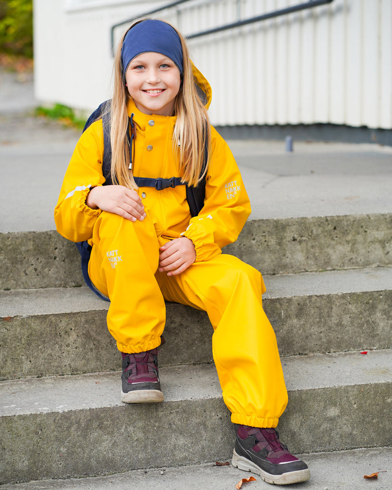 Kattnakken Regnsett Jr Regnsett Junior Oker