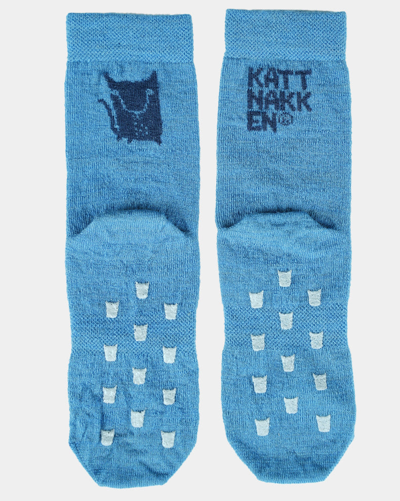 Kattnakken Ullsokker antigli 2pk Sokker barn Hav og Himmel