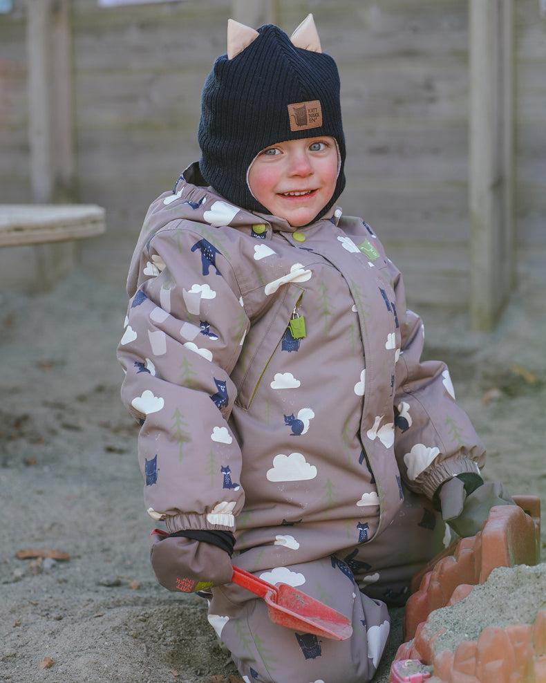 Kattnakken Vinterparkdress Barn Parkdress Stamme
